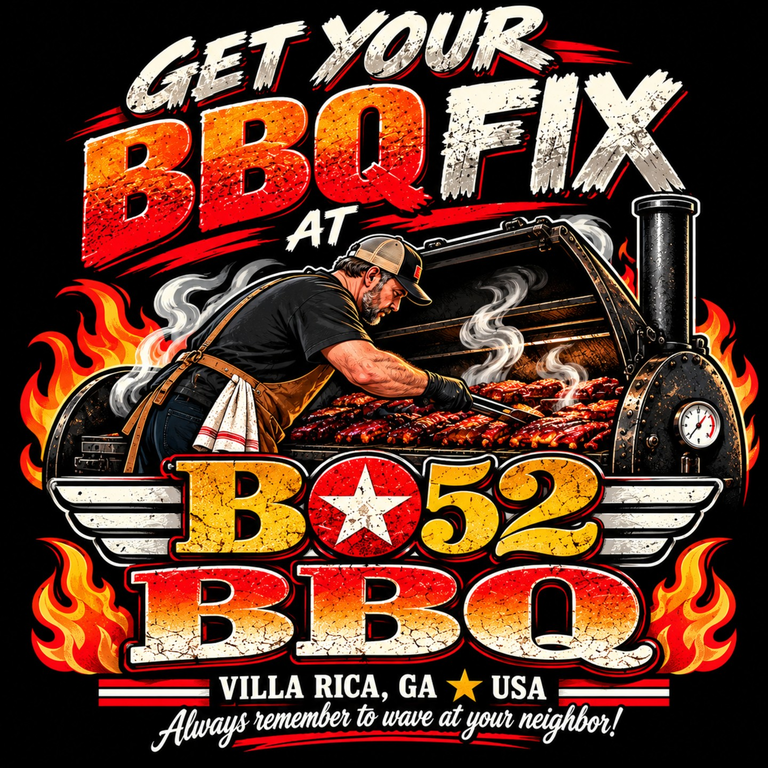 Hello, Welcome to B52 BBQ! We're glad you're here.