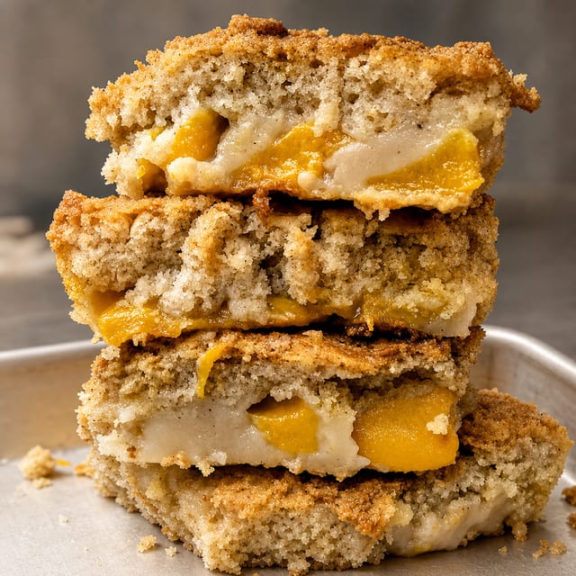 Peach Cobbler/ Peach Cobbler Cake.