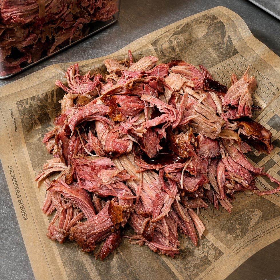 5 Lbs Smoked Pulled Pork (Save 20%).